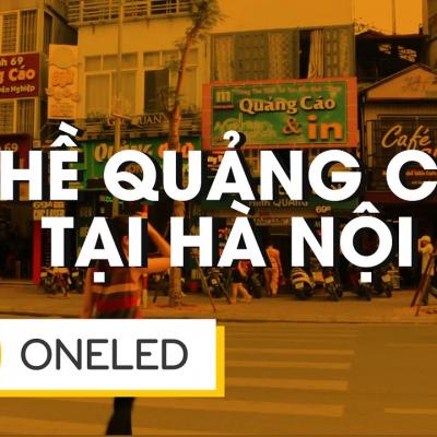 Những cửa hàng quảng cáo tại Hà Nội họ đang làm gì ?